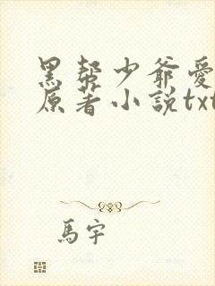 黑帮少爷爱上我原著小说txt下载