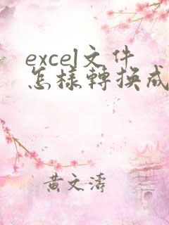excel文件怎样转换成pdf格式