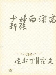 少妇白洁高义最新张