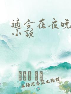 适合在夜晚读的小说
