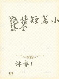 艳情短篇小说合集全