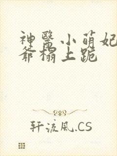 神医小萌妃 王爷榻上跪