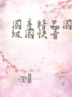国产精品国产三级国快看