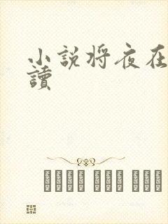 小说将夜在线阅读