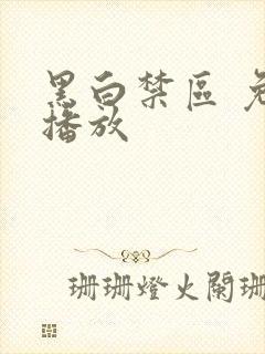 黑白禁区 免费播放