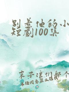 别惹他的小可怜短剧100集