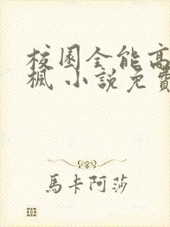 校园全能高手季枫 小说免费阅读