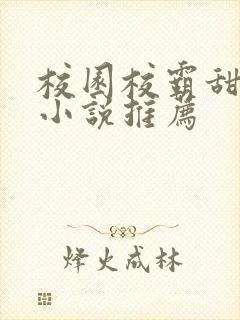 校园校霸甜宠文小说推荐