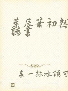 叶辰萧初然免费听书