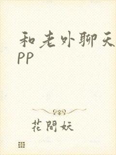 和老外聊天的app