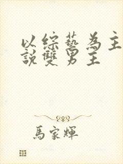 以综艺为主的小说双男主