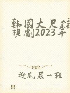 韩国大尺推荐电视剧2023年