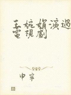 王婉娟演过哪些电视剧