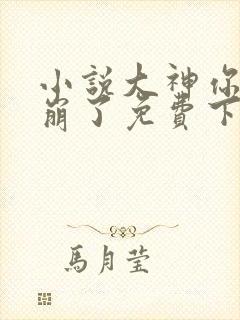 小说大神你人设崩了免费下载