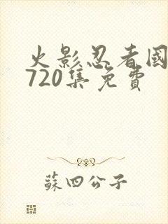 火影忍者国语版720集免费