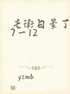 老卫日晕了淑蓉7一12