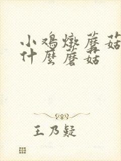 小鸡炖蘑菇用的什么蘑菇