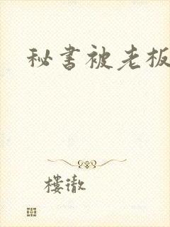 秘书被老板侵犯