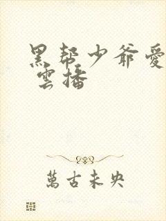 黑帮少爷爱上我 云播