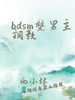 bdsm双男主调教