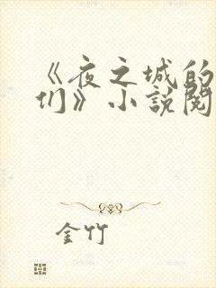 《夜之城的男人们》小说阅读全文