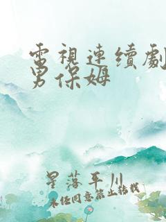 电视连续剧我爱男保姆