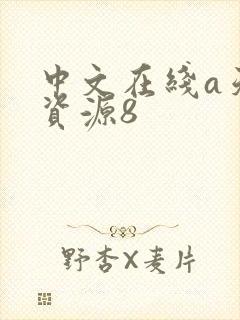 中文在线a天堂资源8
