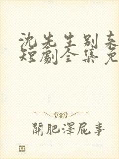 沈先生别来无恙短剧全集免费观看高清