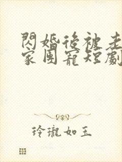 闪婚后被老公全家团宠短剧一口气看完