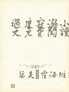 过度宠溺小说全文免费阅读
