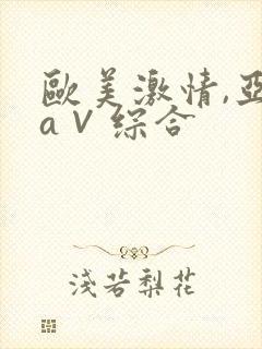 欧美激情,亚洲a∨综合