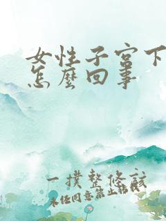 女性子宫下面疼怎么回事