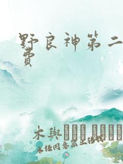 野良神第二季免费