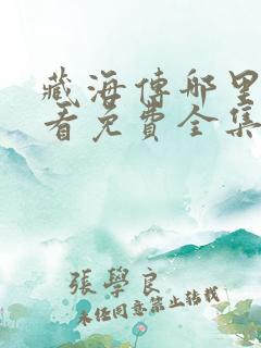 藏海传哪里可以看免费全集
