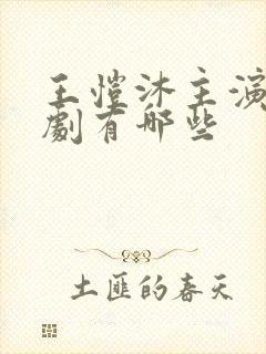 王恺沐主演的短剧有哪些