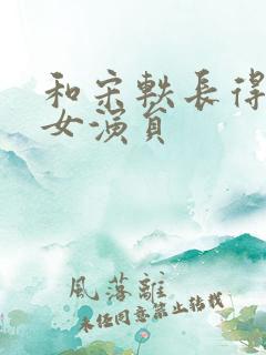 和宋轶长得像的女演员
