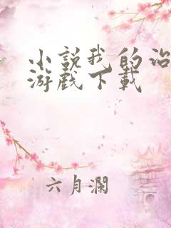 小说我的治愈系游戏下载