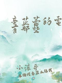 辛芷蕾的电视剧有哪些