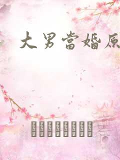 大男当婚原著