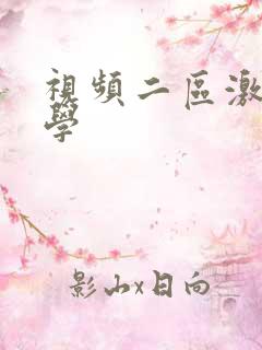 视频二区激情文学