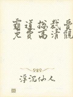 霸道总裁爱上我免费高清观看