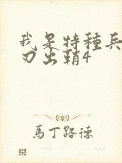 我是特种兵之利刃出鞘4