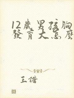 12岁男孩胸部发育大怎么回事