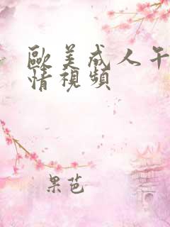 欧美成人午夜激情视频