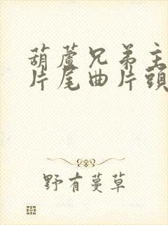葫芦兄弟主题曲片尾曲片头曲