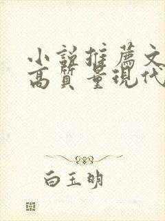 小说推荐文笔好高质量现代言情