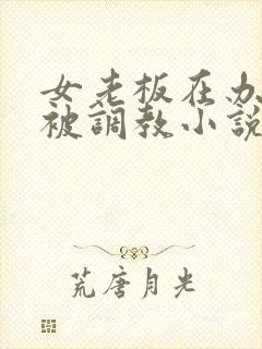 女老板在办公室被调教小说