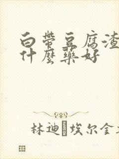 白带豆腐渣状吃什么药好