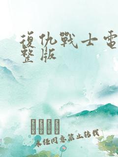 复仇战士电影完整版