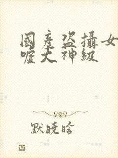 国产盗摄女厕嘘嘘大神级